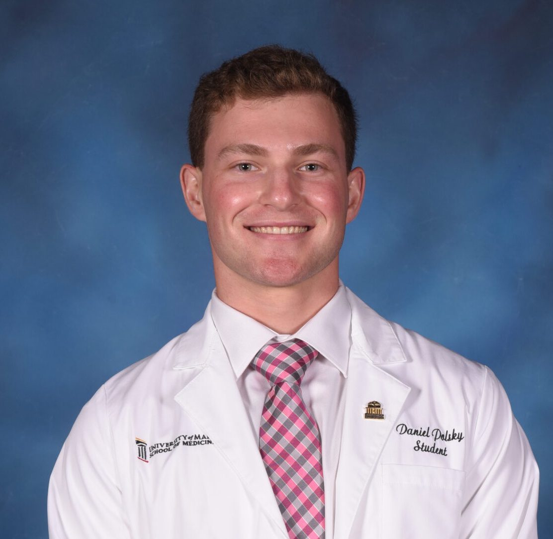 Daniel Polsky, medical student student University of Maryland School of Medicine